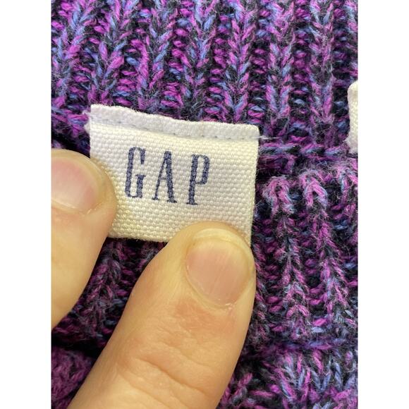 Gap Sweater Womens XS Cable Knit Crewneck Pullover Long Sleeve Marl Knit Top - Picture 4 of 9
